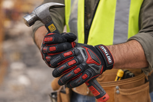 Guantes de Seguridad Resistentes a Impactos, Antivibración, para Trabajo Pesado, Protección Industrial, Mecánica, Construcción, Uso General - Product Image 2