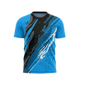 Camiseta de Hombre de Alta Calidad, Tejido de Punto con Estampado por Transferencia de Calor, Poliéster/Algodón, Precio Bajo para Venta en Línea - Product Image 1