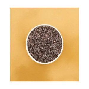 Graines de moutarde noire entières brutes, épice naturelle de qualité alimentaire, herbes et épices simples - Product Image 6