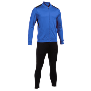 Ensemble de vêtements de sport pour hommes, veste de survêtement à fermeture éclair intégrale avec pantalon d'entraînement compressif - Product Image 1