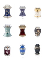 Urne funéraire en métal avec motif d'oiseaux en vol, pot à bougie chauffe-plat parfumée, personnalisable, écologique, pour cendres d'animaux de compagnie, souvenir fait main