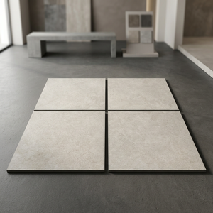 Marocain 600x600x20 Carreaux de céramique rustiques à l'aspect béton: OEM, abordable, idéal pour les jardins extérieurs, matériau en porcelaine - Product Image 5