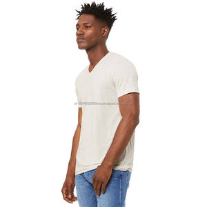 Camiseta Unisex de Manga Corta con Cuello en V, Camisetas para Hombre - Product Image 2