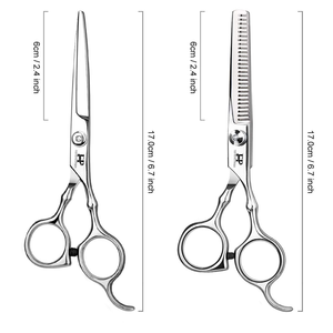 Nuevos Accesorios de Barbería, Tijeras con Peine Desmontable, Juego de Tijeras de Peluquería con Peine, Tijeras para Cortar Cabello - Product Image 4