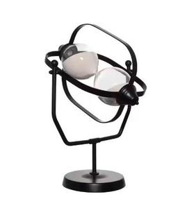 Temporizador de Arena Clásico de Alta Demanda, Vidrio Transparente, Base de Metal, Decoración para Cocina, Aula u Oficina, Herramienta Elegante para la Gestión del Tiempo, Ecológico - Product Image 2