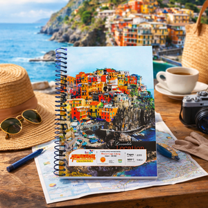 Hawamahal Spiral Notebook 2200 Pages Digital Printed Cover Paper Bound Composition <b>Book</b> for School and College - Product Image 3