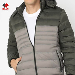 เสื้อแจ็คเก็ตพัฟเฟอร์คุณภาพสูงแบบสั่งทำพิเศษสำหรับผู้ชาย วัยรุ่น และเด็ก  ออกแบบสีและโลโก้ได้ตามต้องการ ป้องกันรอยยับ - Product Image 3