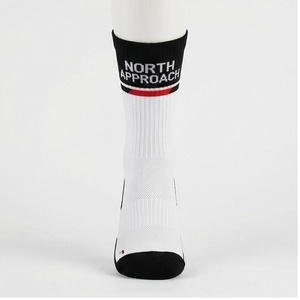 Chaussettes de course respirantes North Approach pour adultes, blanches, noires et rouges, pour la saison estivale - Product Image 1
