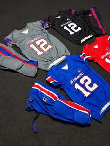 Uniforme de Fútbol Americano Juvenil Sublimado Personalizado 100% Poliéster, Conjunto de Jersey y Pantalones de Alta Calidad - Product Image 2