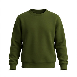 Sudadera de Cuello Redondo para Hombre, Color Personalizado, Corte Regular, Tejida, Informal, para Otoño, 100% Algodón, Forrada, Ecológica - Product Image 1
