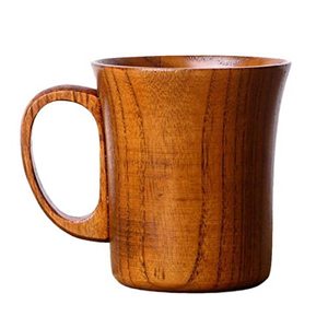 Mug en bois fait main, design classique, écologique, 200 ml, compatible lave-vaisselle, cadeau d'affaires - Product Image 3