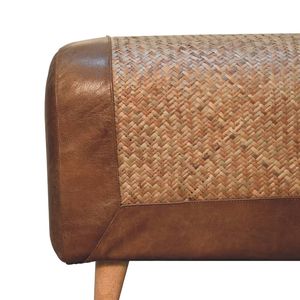 Panchina nordica con grandi fanerogame di bufalo nascondere eleganti mobili da soggiorno - Product Image 6