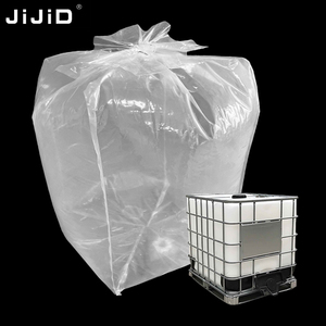 Sac de Doublure Transparent en PE de Qualité Alimentaire JIJID 500L 1000L pour Conteneurs IBC avec Ports d'Entrée et de Sortie, Doublure en PE Sans Lavage pour Conteneurs en Plastique - Product Image 1