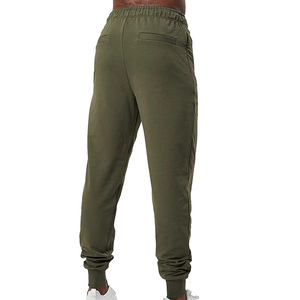 Pantalon de jogging décontracté en coton pour homme avec taille élastique, cordon de serrage et poches latérales – Idéal pour l'été - Product Image 2
