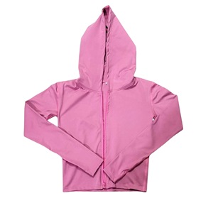 Wholesale Custom Logo Women and Kids Matching Yoga Fitness Set Hooded Zip Jacket High Waist <b>Flare</b> <b>Leggings</b> Activewear Tracksuit - Product Image 2