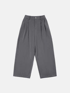 Pantalones Deportivos de Pierna Ancha para Hombre, Estilo Casual, Cintura Alta, Forrados de Felpa, para Otoño e Invierno, Estilo Informal de Negocios - Product Image 1