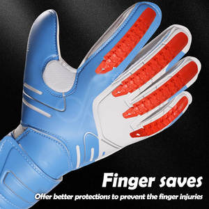 Guantes de Portero Premium, Excelente Control del Balón, Correa de Muñeca Ajustable, Material Ligero - Product Image 2