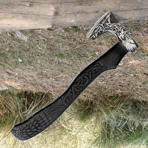 Hacha Vikinga Personalizada de Grado Industrial al por Mayor, Hacha Vikinga Premium con Acero de Alto Contenido de Carbono - Product Image 6