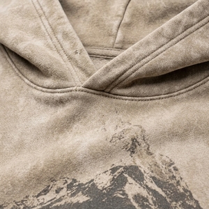 Sudaderas con capucha para hombre, a la moda, con estampado acid wash, diseños llamativos, tacto suave de felpa, corte relajado y un estilo casual moderno. - Product Image 5