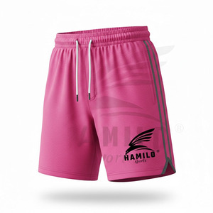 Breathable High Quality <b>Elastic</b> Waist Solid Men Shorts Lightweight Quick Dry Wholesale Casual Wear - Product Image 5