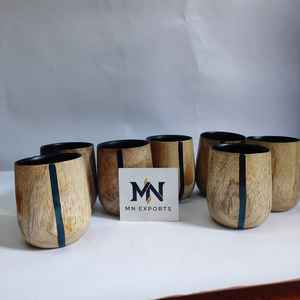 Taza de Té de Madera Natural de Primera Calidad, Taza de Café, Taza para Vino, para Beber Té, Café, Vino, Cerveza, Bebidas Calientes, Navidad - Product Image 3