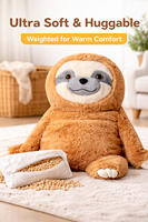 Peluche lestée pour enfants, jouet anti-stress en forme de paresseux, jouet pour enfants, vente chaude