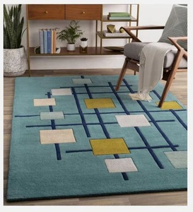 Handmade Tufted <b>Crafted</b> <b>Wool</b> Carpet & Rugs Support Comfort Floor Covering for Home Hotel Interior Decoration - Product Image 1