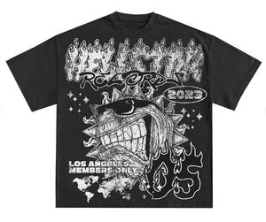 T-shirt personnalisé décontracté et confortable à manches courtes avec impression sérigraphiée, col ras du cou côtelé de bonne qualité pour l'été - Product Image 3