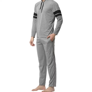 Customized Wholesale Cheap Training Track Suits Custom Cotton / Polyester Jogging Sportswear Men TracksuitJogging Hoodies - Product Image 3