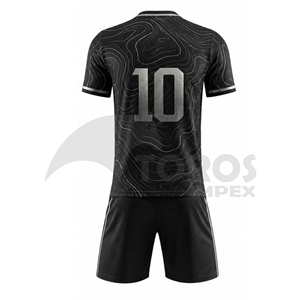Ensemble de maillots de football personnalisés, uniforme d'équipe de football, vêtements de sport à séchage rapide, logo personnalisé, OEM, marque privée, vente en gros - Product Image 3