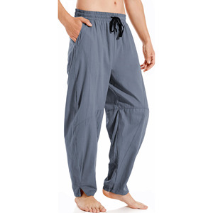 Men's Straight-Leg <b>Slim</b>-<b>Fit</b> Men's <b>Trousers</b> Stylish Streetwear Breathable Casual Business Men's Pants Full-Length - Product Image 1