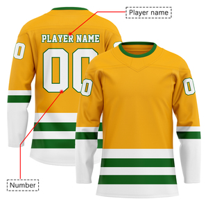 Jersey de Hockey sobre Hielo Sublimado Personalizado OEM, Uniforme de Equipo Profesional, Fabricante Mayorista - Product Image 3