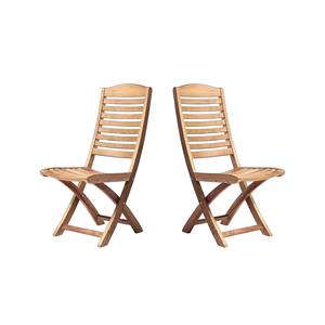 Silla Plegable de Madera de Teca para Jardín, Bodas, Banquetes, Hoteles, Restaurantes y Fiestas, Diseño Apilable, Ecológica, Precio al por Mayor, OFERTA - Product Image 2