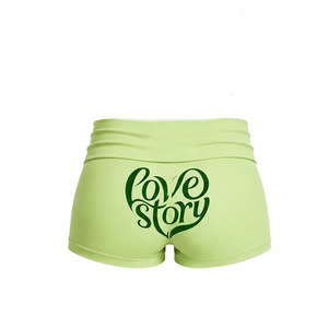 Custom Design Premium Green Colour Women 2 Piece Short Set Color Block <b>Raglan</b> Crop <b>Top</b> Foldover Waist Tracksuit Lounge Outfit - Product Image 5