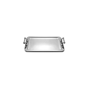 Nouveautés à prix bas, plateau en acier 100% fait main, forme carrée, fabrication artisanale, vente directe d'usine, plateau en aluminium - Product Image 3