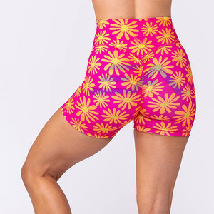 Shorts de sport taille haute respirants en Spandex/Polyester pour femmes, personnalisables avec marque privée, nouvelle mode, séchage rapide – Offre Spéciale - Product Image 6