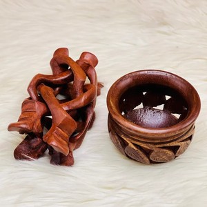 Support de pot de fleurs en bois artisanal en forme de chameau, décoration animale en bois pour la maison, le jardin et la table - Product Image 4