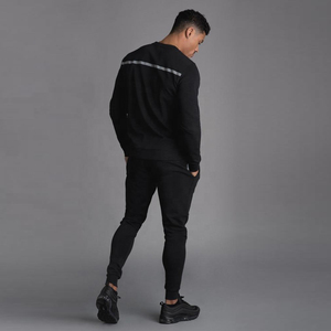 Ensemble de survêtement pour hommes, style sport, pour la gym, l'entraînement, le jogging et les loisirs - Product Image 3