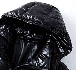 2026 <b>Men's</b> Winter Down <b>Long</b> <b>Puffer</b> Jackets Hooded Quilted Padded <b>Coat</b> Stand Collar Warm Outwear Regular Fit Zipper <b>Men's</b> Jackets - Product Image 5