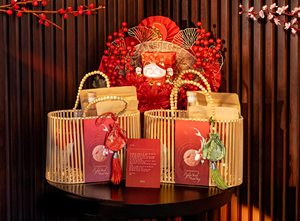 TENDANCES ACTUELLES Panier carré en bambou avec poignée, panier de rangement tissé à la main pour gâteaux et fruits, vente en gros - Product Image 6