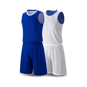 V Neck Basketball Jersey Unisex Open Collar Custom Breathable Mesh Top <b>Only</b> - Product Image 6
