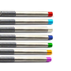 Kit de spatules dentaires pour composites, double extrémité, en acier inoxydable, avec poignée rembourrée, outils manuels pour la restauration dentaire, certifié CE, OEM - Product Image 3