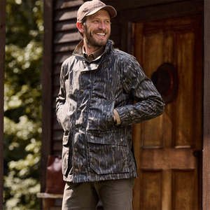 High Performance Men's Camouflage Hunting <b>Jacket</b> Waterproof Silent Fabric Outdoor Forest <b>Camo</b> Coat for Bird Watching Shooting - Product Image 5