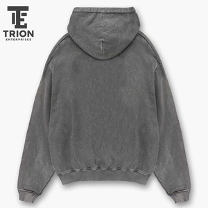 เสื้อฮู้ดดี้ผู้ชายสไตล์ลำลองและเอาท์ดอร์ ล้างสีแบบแอซิดวอช คุณภาพพรีเมียม รุ่นใหม่ล่าสุด เนื้อผ้านุ่ม ผลิตด้วยเทคนิคแอซิดวอช - Product Image 4