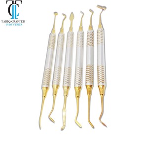 Kit de Instrumentos Dentales de Acero Inoxidable para Restauración, Herramientas de Relleno Autoclavables con Certificación CE - Product Image 6