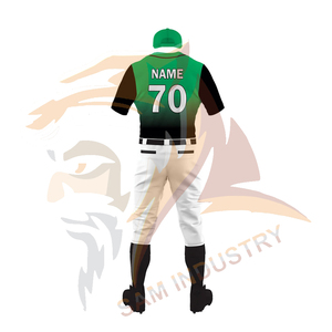Nouvelle conception d'uniforme de baseball respirant pour hommes, style tendance, ensemble d'uniformes de baseball colorés, uniforme de baseball très vendu - Product Image 3
