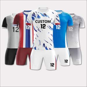 ชุดฟุตบอลแฟชั่นทันสมัย จัดส่งรวดเร็ว ราคาถูก คุณภาพสูงสุด ผลิตจากโพลีเอสเตอร์ 100% สำหรับฤดูร้อน - Product Image 6