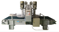 Machine de meulage à deux têtes, Machine de meulage de pierre à haute efficacité pour la pierre de marbre et de granit