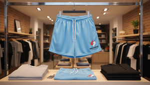 กางเกงขาสั้นโพลีเอสเตอร์น้ำหนักเบาผู้ชายผ้านุ่มระบายอากาศได้เอวยางยืดสวมใส่สบายทุกวันแห้งเร็วสำหรับใช้กลางแจ้ง - Product Image 6