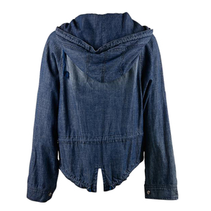Veste en jean premium pour femme, style Y2K, chic, oversize, courte, vintage, légère, respirante, avec ceinture et boutons, tendance - Product Image 2
